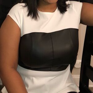 New York and co  cap sleeve corset top